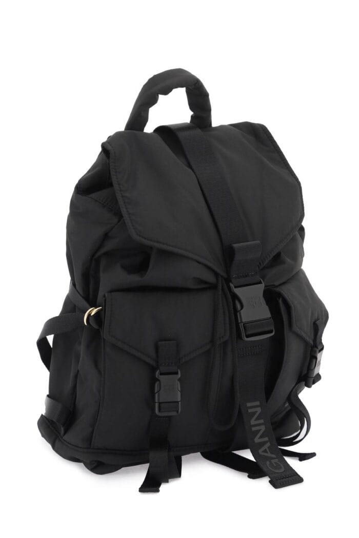 GANNI Nylon Backpack For Everyday