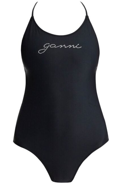 GANNI One-piece Swimsuit With Logo