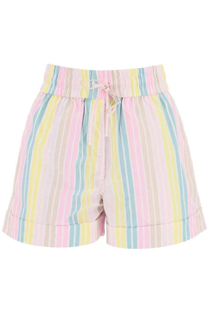 Ganni Organic Cotton Shorts