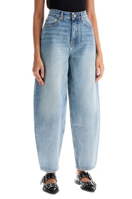 GANNI Organic Denim Tapered Jeans