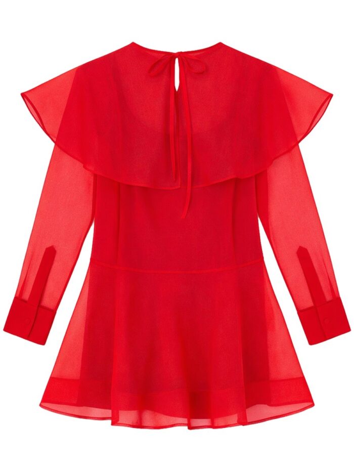 GANNI ORGANZA MINI DRESS