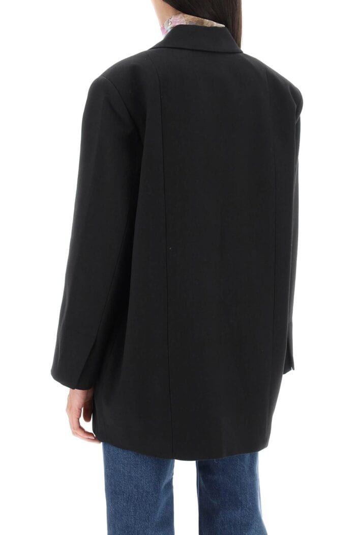 Ganni Oversized Single-breasted Blazer