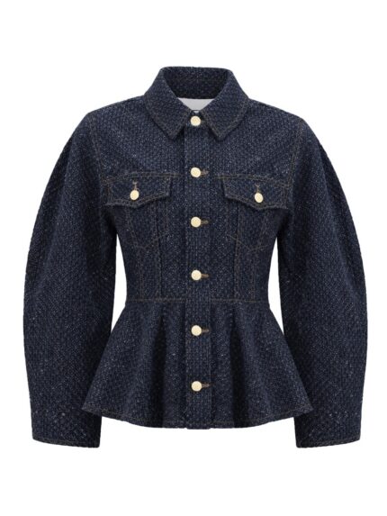 GANNI "PEPLUM" JACKET