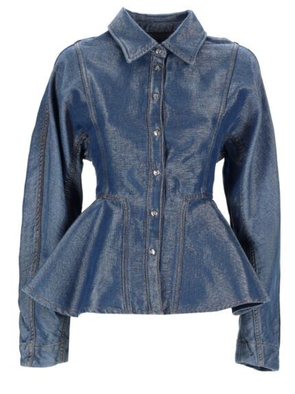 GANNI "PEPLUM" SHIRT