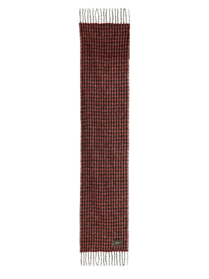 GANNI PLAID SCARF