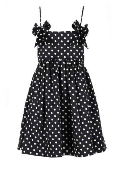GANNI "POLKA DOT" MINI DRESS