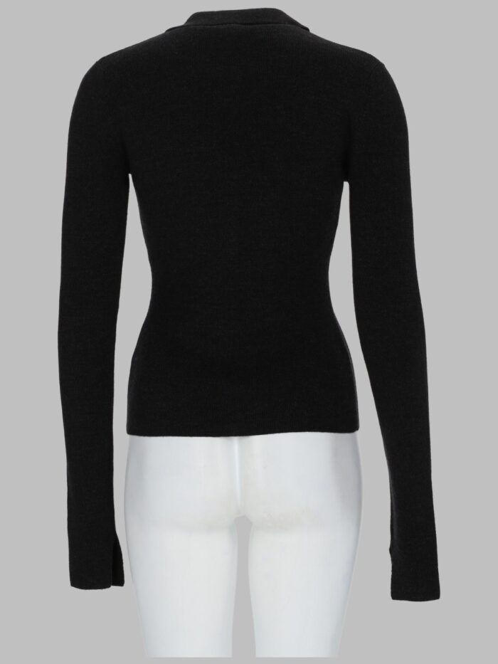 GANNI POLO IN MAGLIA DI LANA