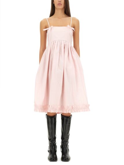 GANNI POPLIN DRESS