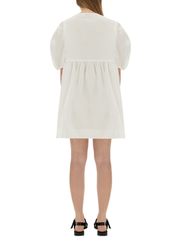 GANNI POPLIN MINI DRESS
