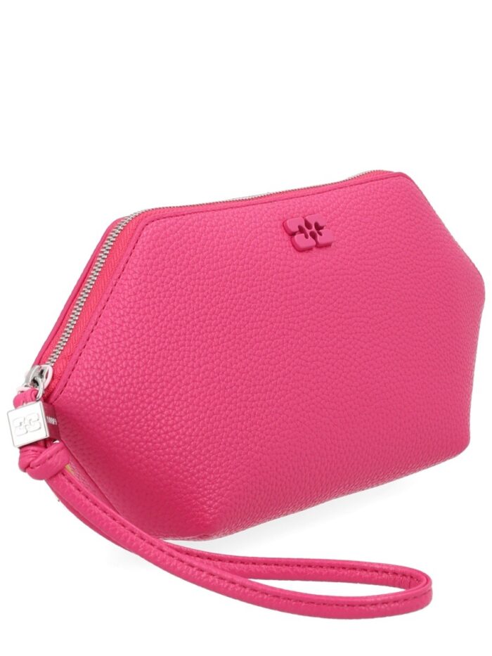 GANNI PORTAMONETE CON LOGO