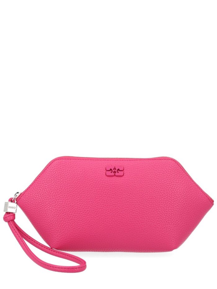 GANNI PORTAMONETE CON LOGO