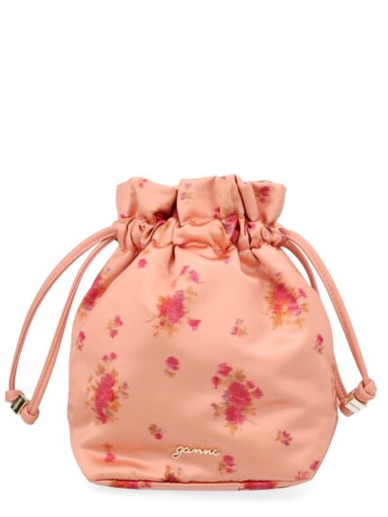 GANNI POUCH CON STAMPA