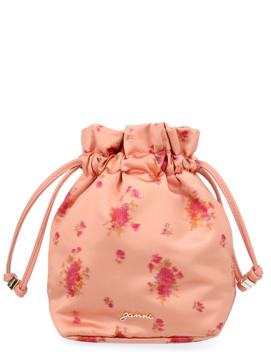 GANNI POUCH CON STAMPA