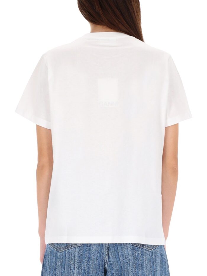 GANNI "PUPPY" T-SHIRT