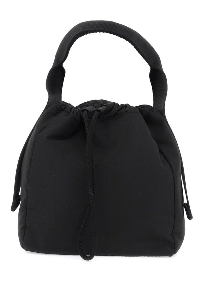 GANNI Recycled Nylon Handbag With 9