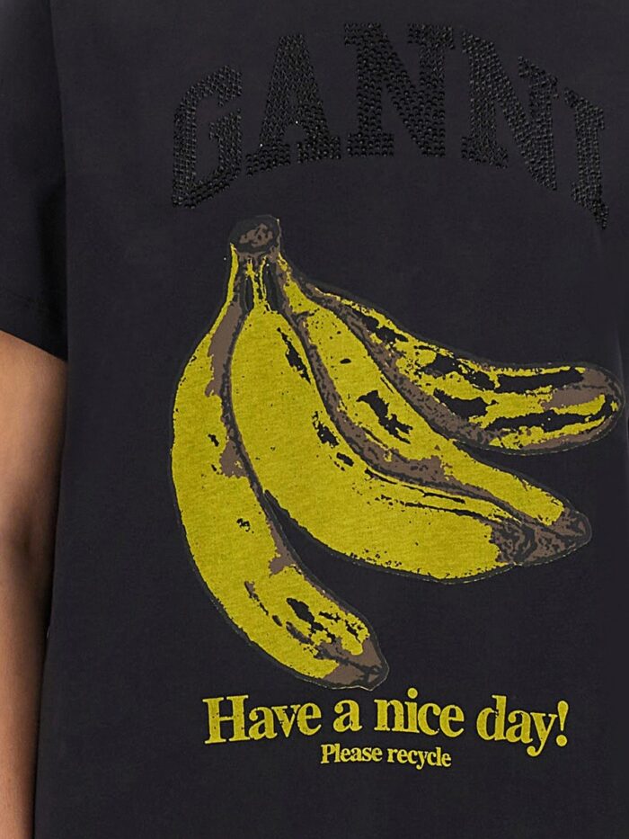 GANNI RELAXED FIT T-SHIRT