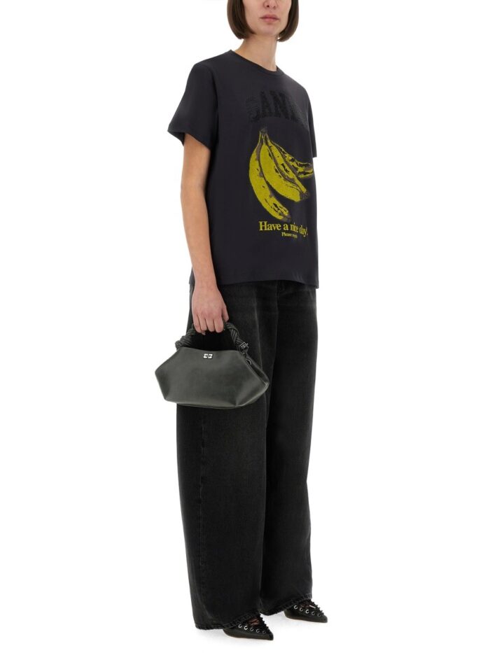 GANNI RELAXED FIT T-SHIRT