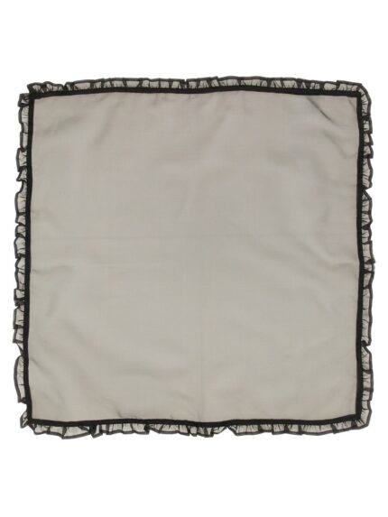 GANNI SCARF WITH RUFFLE