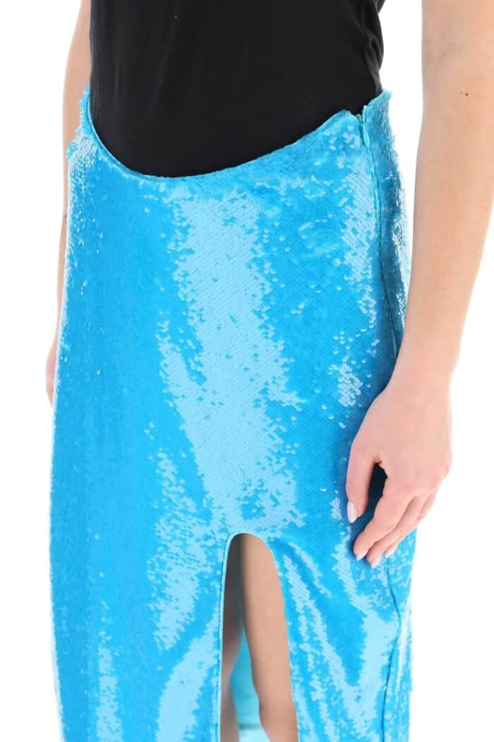 Ganni Sequined Midi Skirt