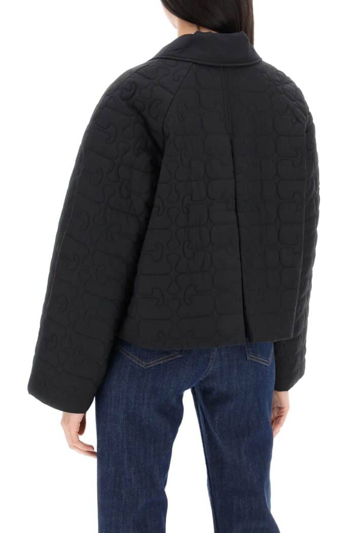 GANNI Short Quilted Jacket