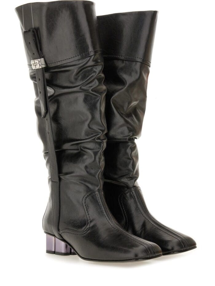 GANNI SLOUCHY BOOT "BUTTERFLY"