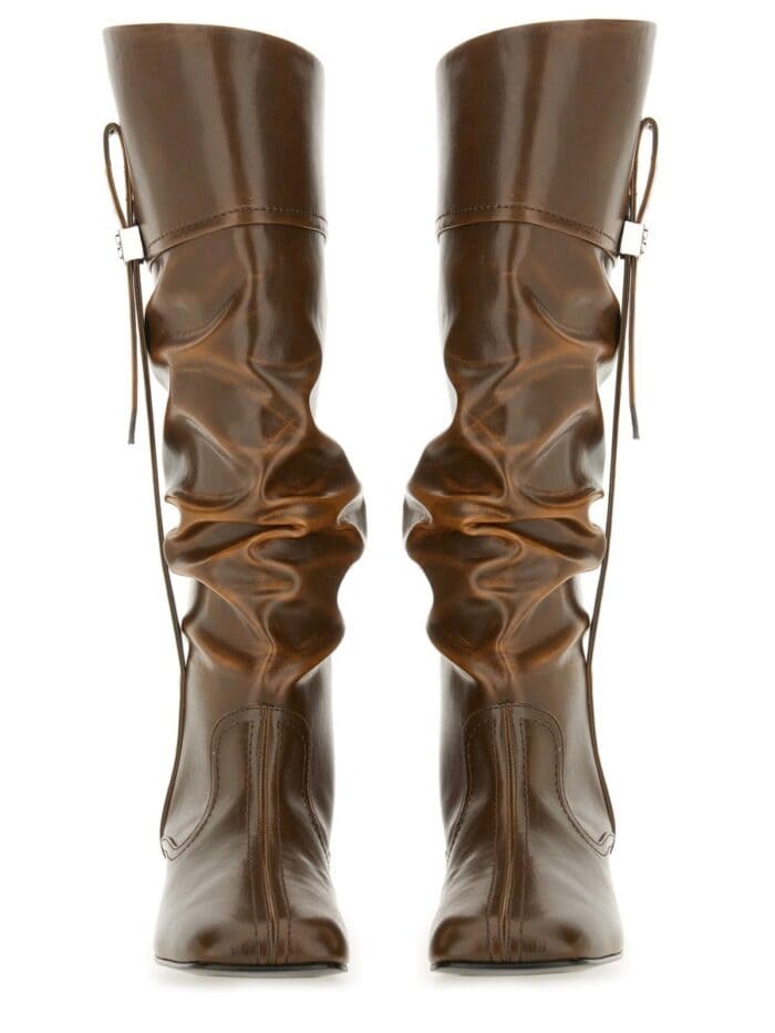 GANNI SLOUCHY BOOT "BUTTERFLY"