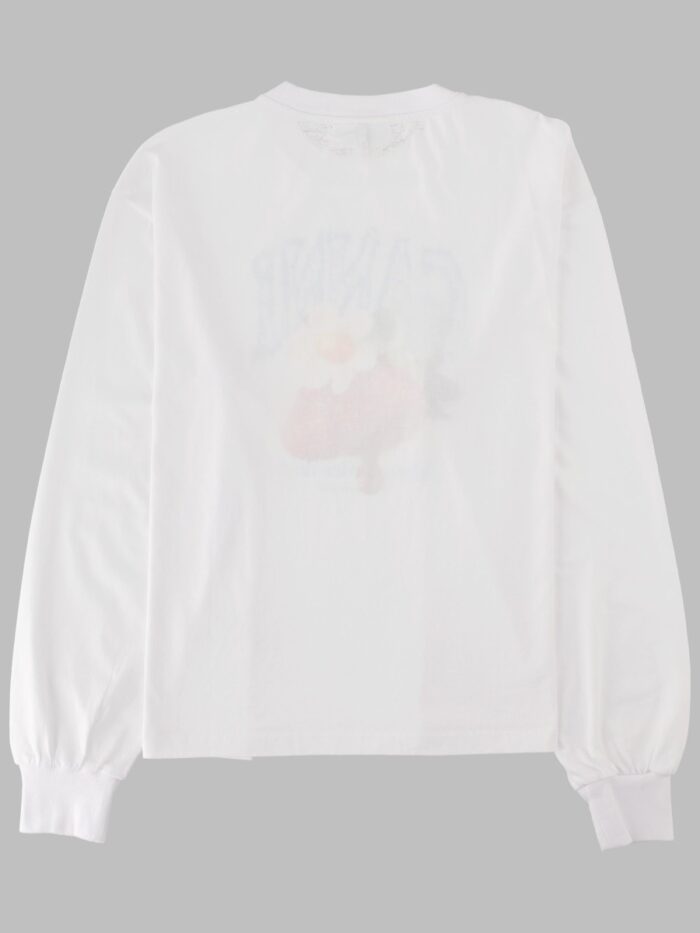GANNI T-SHIRT CON STAMPA "STRAWBERRY"
