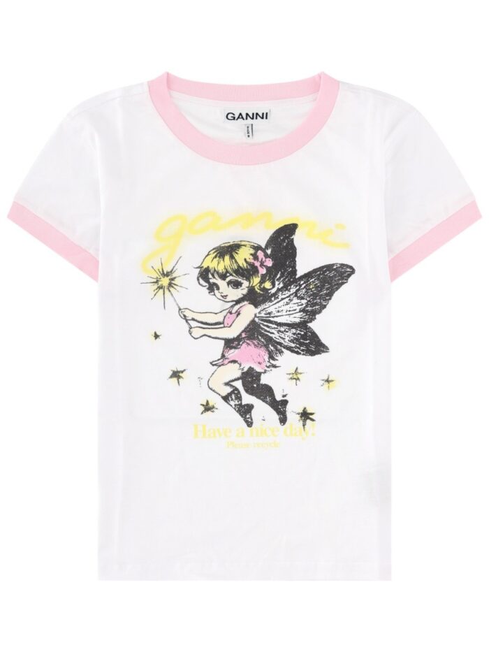 GANNI T-SHIRT "FAIRY"