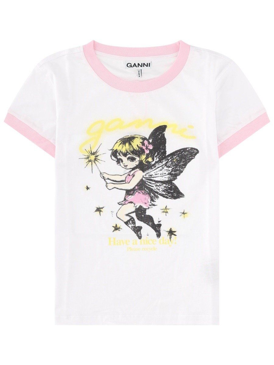 GANNI T-SHIRT "FAIRY"