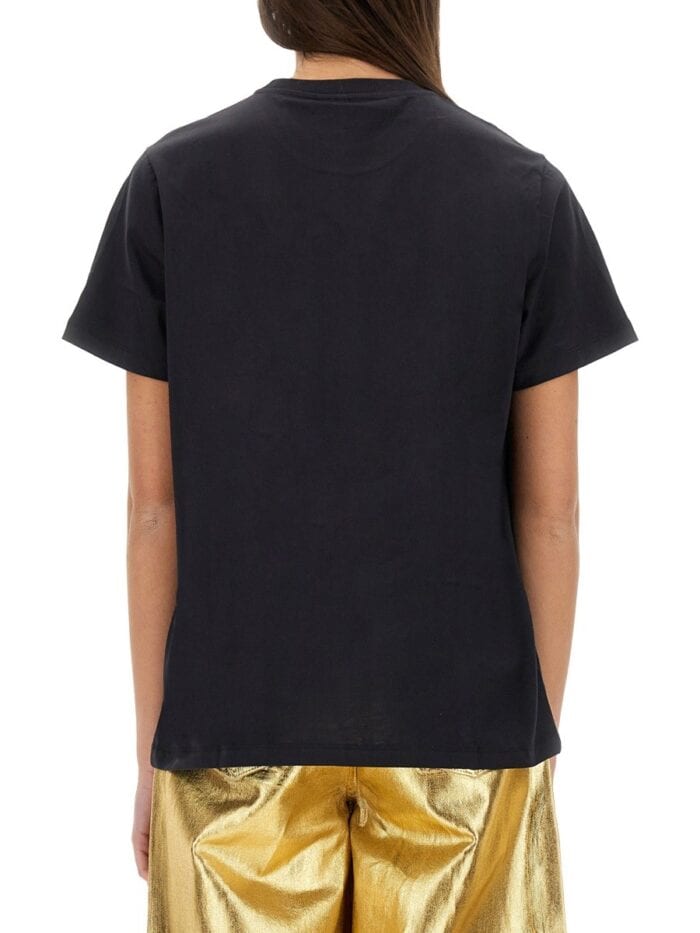 GANNI T-SHIRT "OWLS"