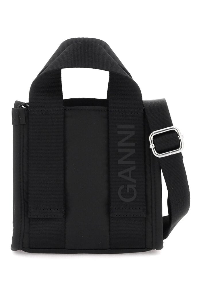 GANNI Tech Mini Tote Bag