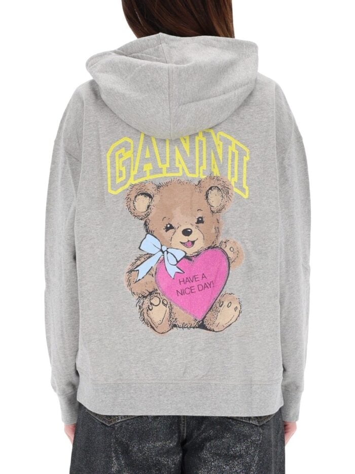 GANNI TEDDY SWEATSHIRT