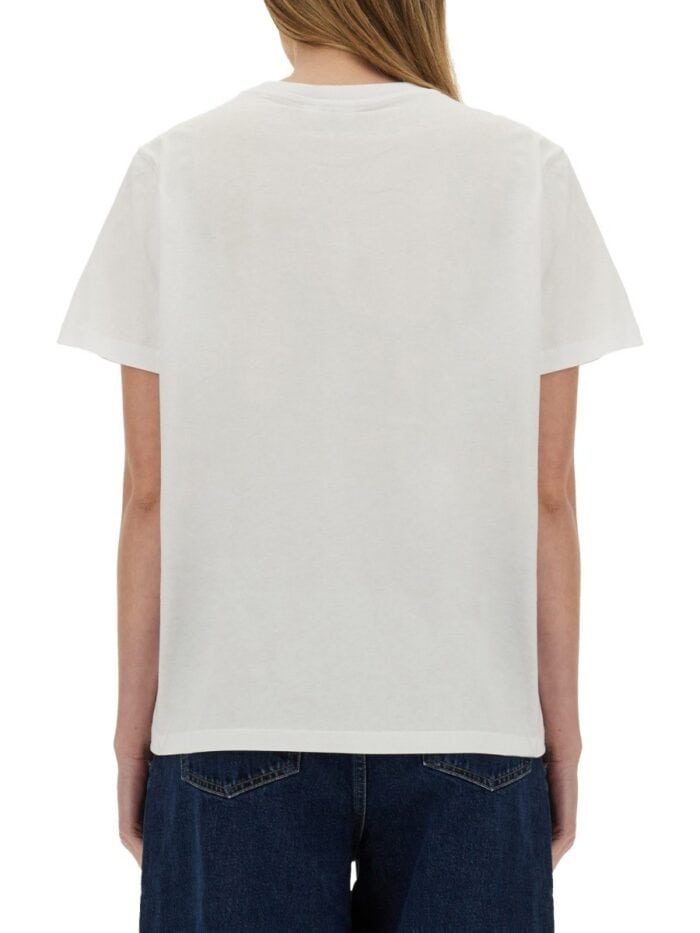 GANNI "TEDDY" T-SHIRT