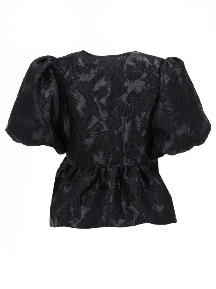GANNI TOP "PEPLUM"