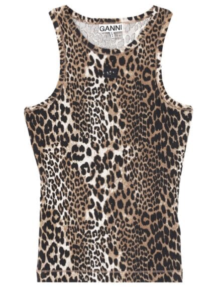 GANNI TOPS WITH LOGO