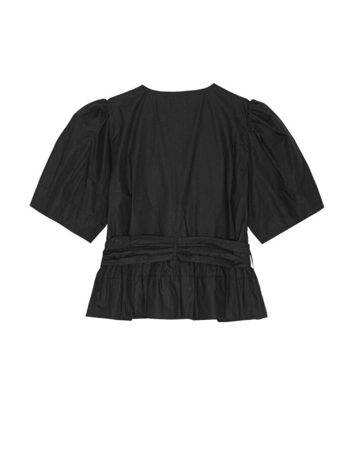 GANNI TOPS WITH RIBBONS