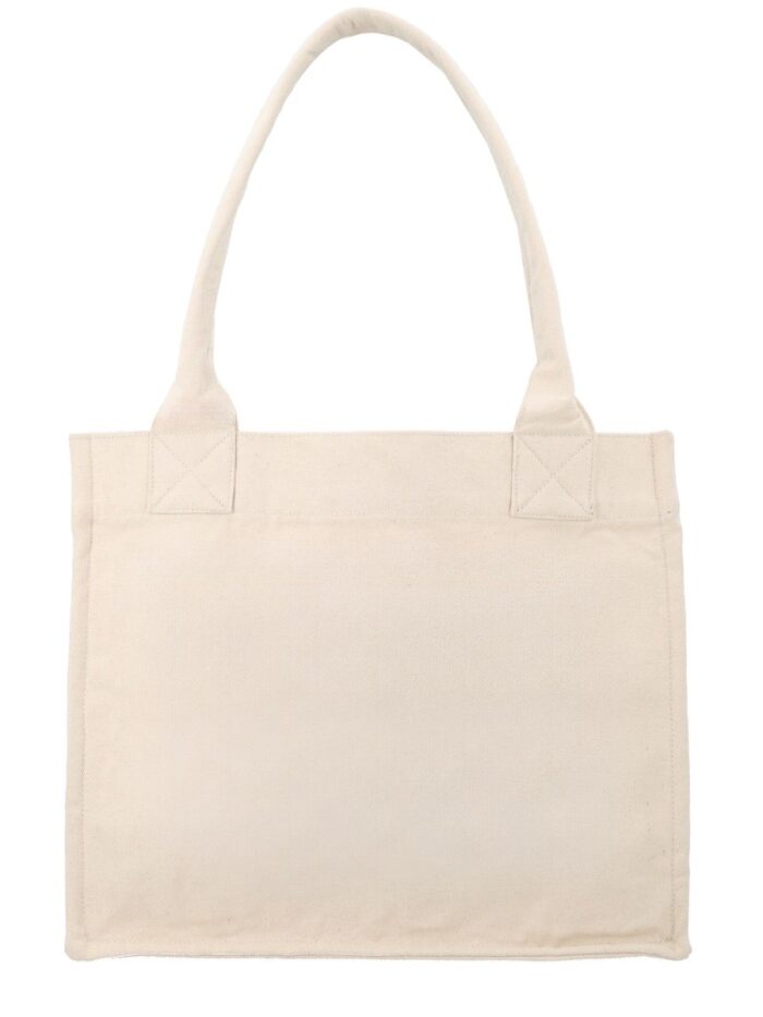 GANNI TOTE BAG WITH PRINT