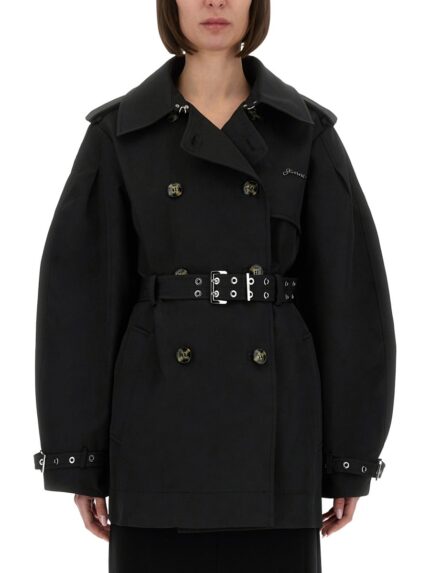 GANNI TRENCH MIDI