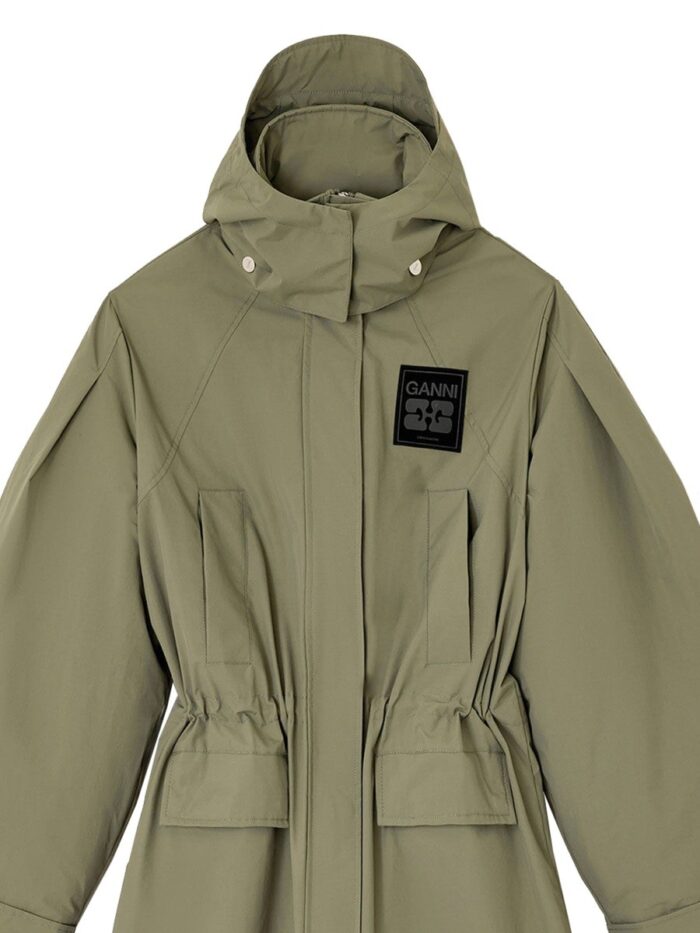 GANNI "TRI-LAYER" PARKA