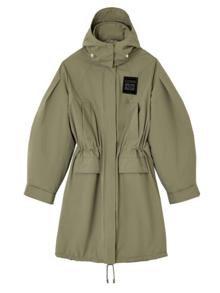 GANNI "TRI-LAYER" PARKA