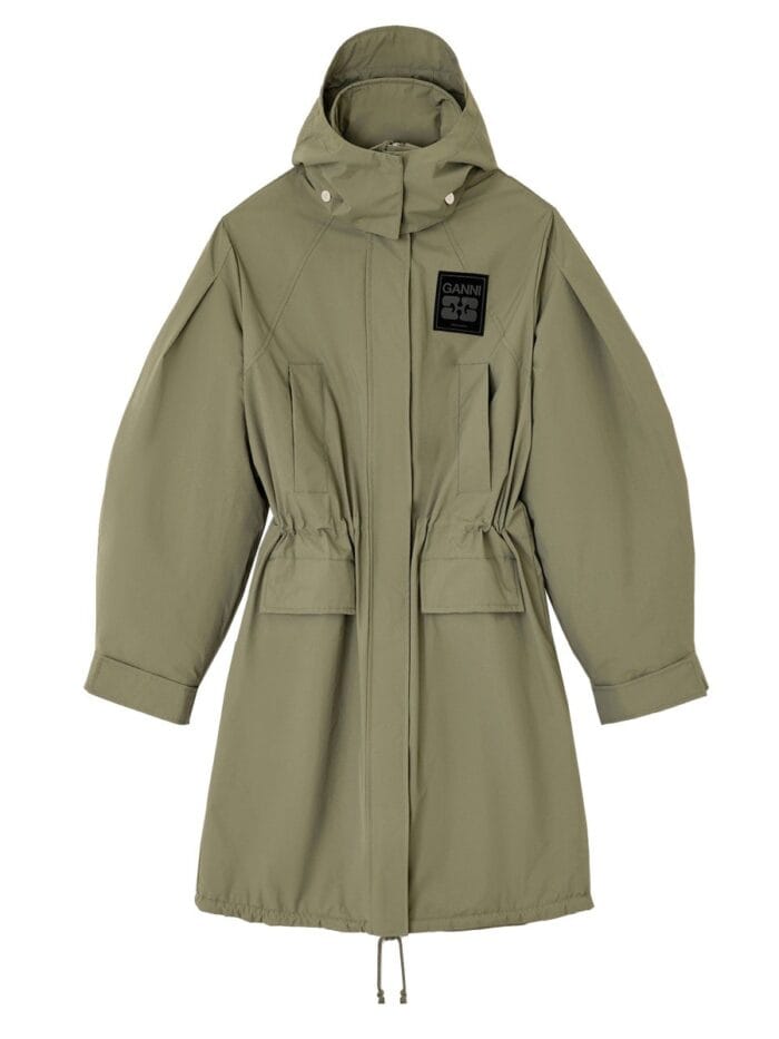 GANNI "TRI-LAYER" PARKA