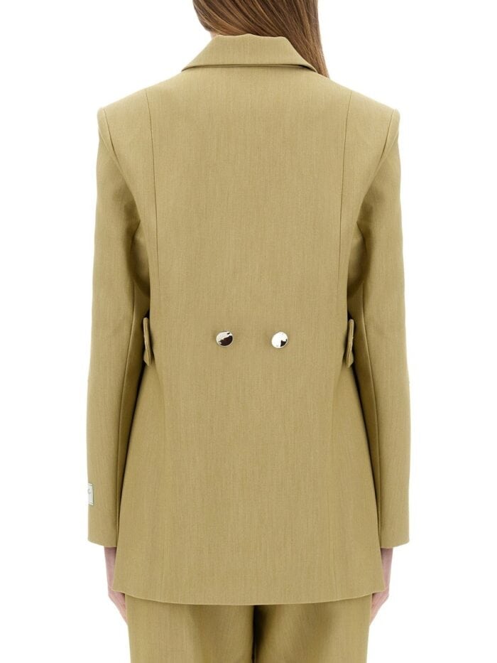 GANNI TWILL SUIT BLAZER
