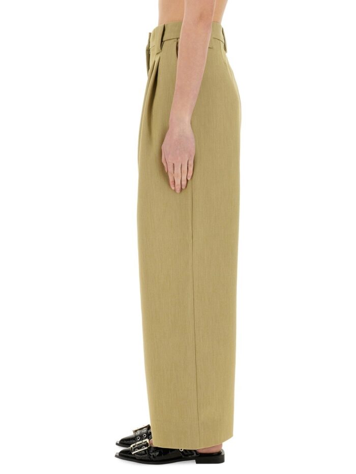 GANNI TWILL SUIT PANTS