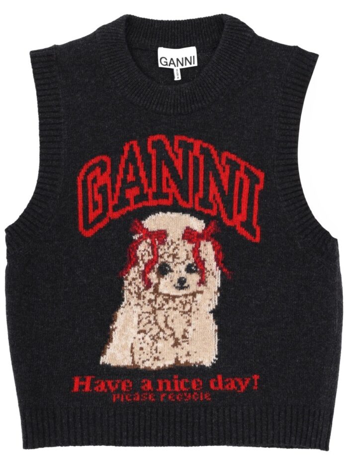 GANNI WOOL JERSEY.