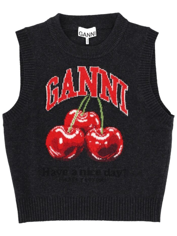 GANNI WOOL JERSEY.
