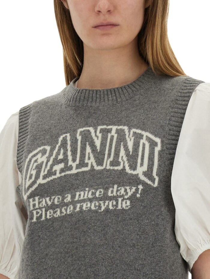 GANNI WOOL VEST