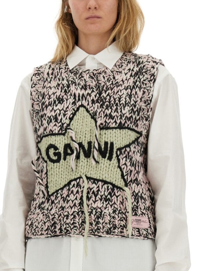GANNI WOOL VEST