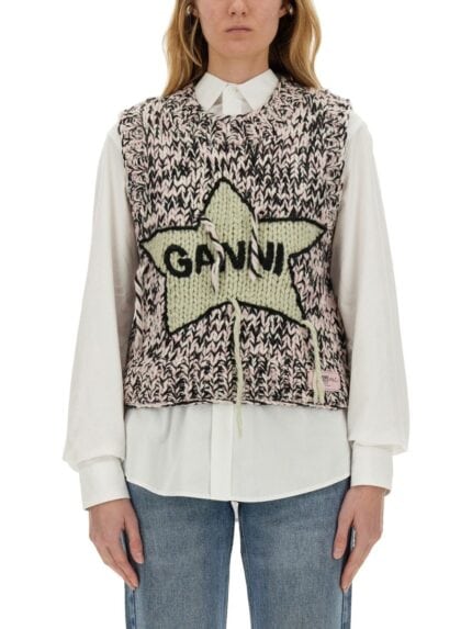 GANNI WOOL VEST