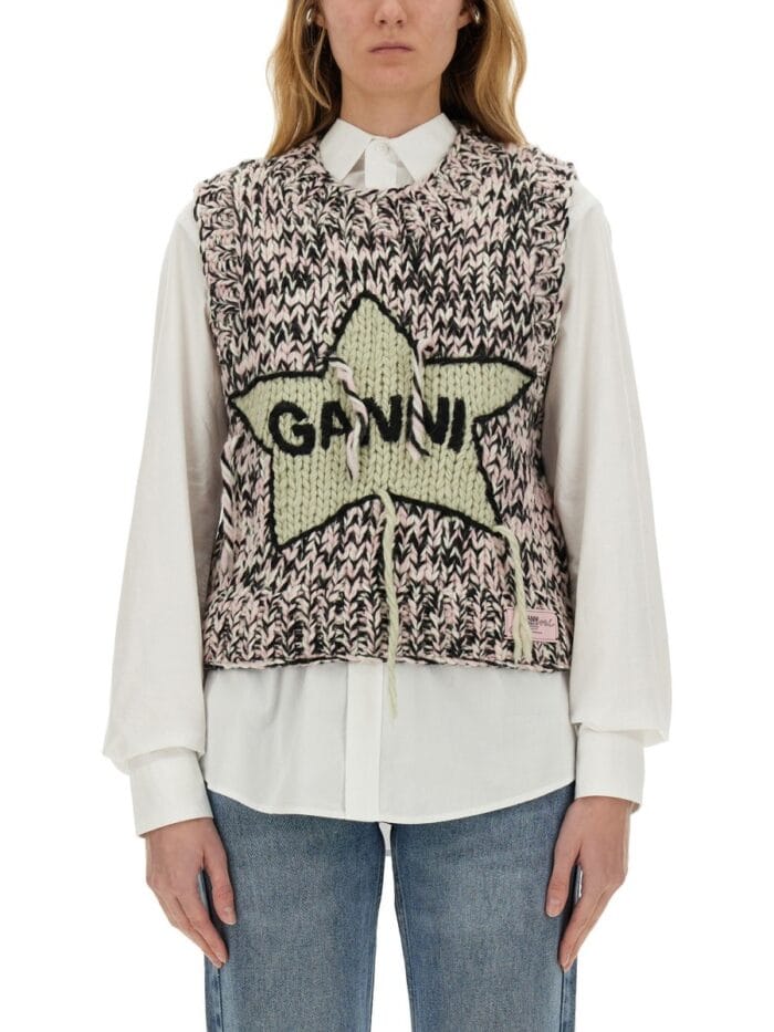 GANNI WOOL VEST
