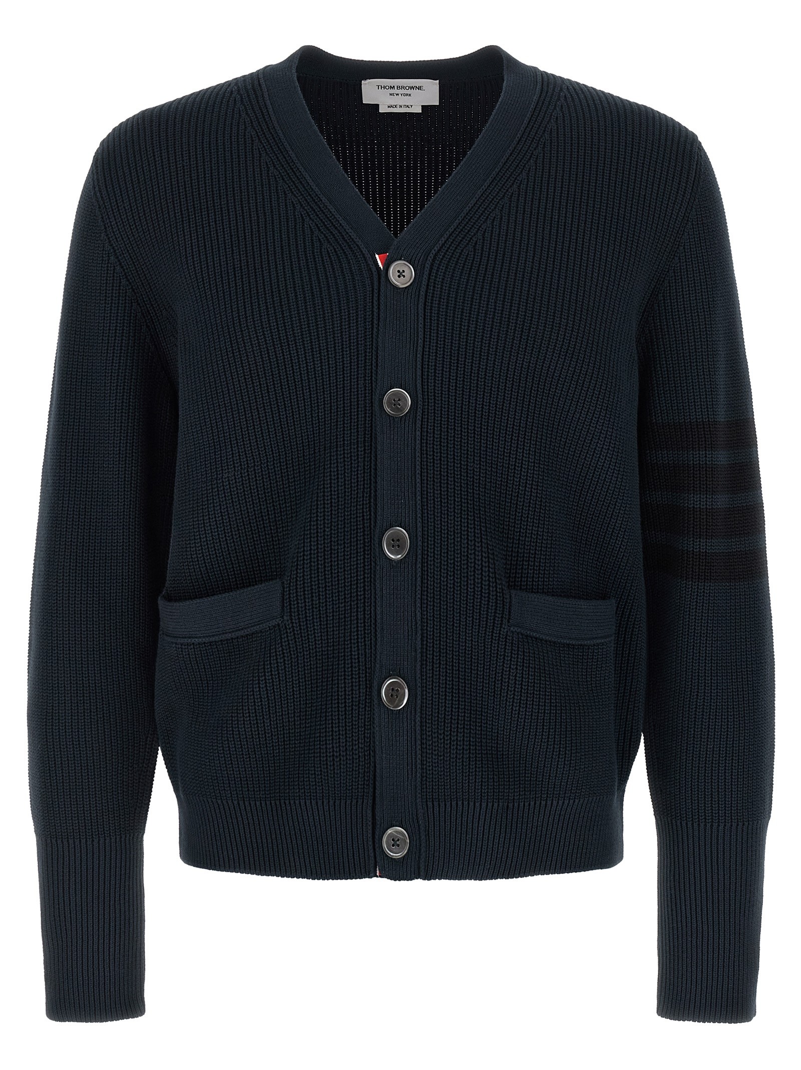 THOM BROWNE 'Garment Dye' Cardigan